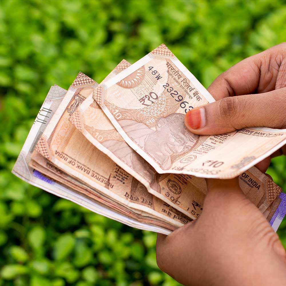 Spending money on a tip